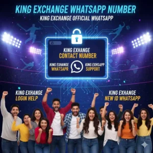 King Exchange official WhatsApp and King Exchange WhatsApp number for King Exchange login help and King Exchange new ID WhatsApp.