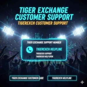Tiger Exchange Customer Support banner with the Tiger Exchange support number and details for the Tiger Exchange help desk